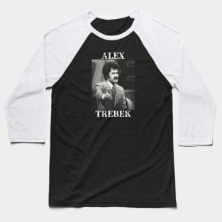 Alex Trebek Baseball T-Shirt